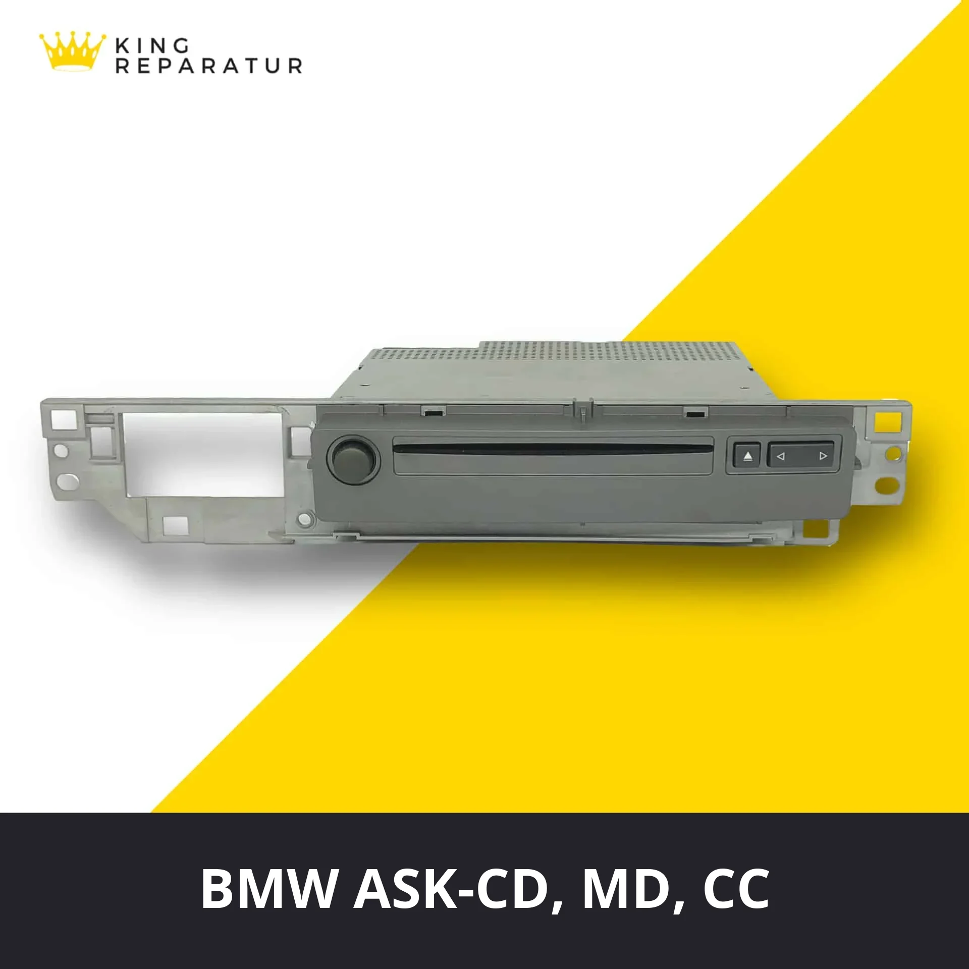 BMW ASK Gerät (CD, MD, CC) aus dem 7er E65/E66, Reparatur bei Kingreparatur