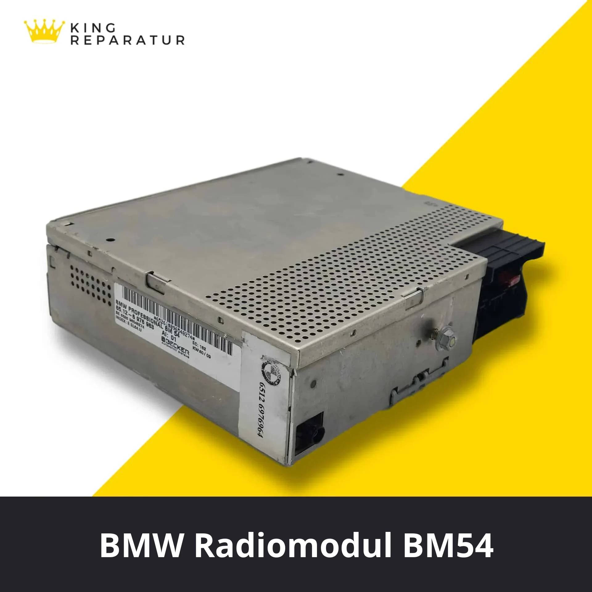 BMW BM54 Radiomodul (Becker), Reparatur bei Kingreparatur