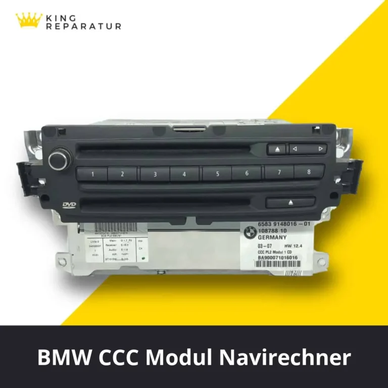 BMW CCC Navirechner mit Zifferntasten für 1er und 3er (E81, E82, E87, E88, E90, E91, E92, E93) ab Facelift, Reparatur bei Kingreparatur