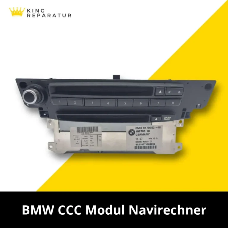 BMW CCC Navirechner mit Zifferntasten für 5er und 6er (E60, E61, E63, E64) ab Facelift, Reparatur bei Kingreparatur