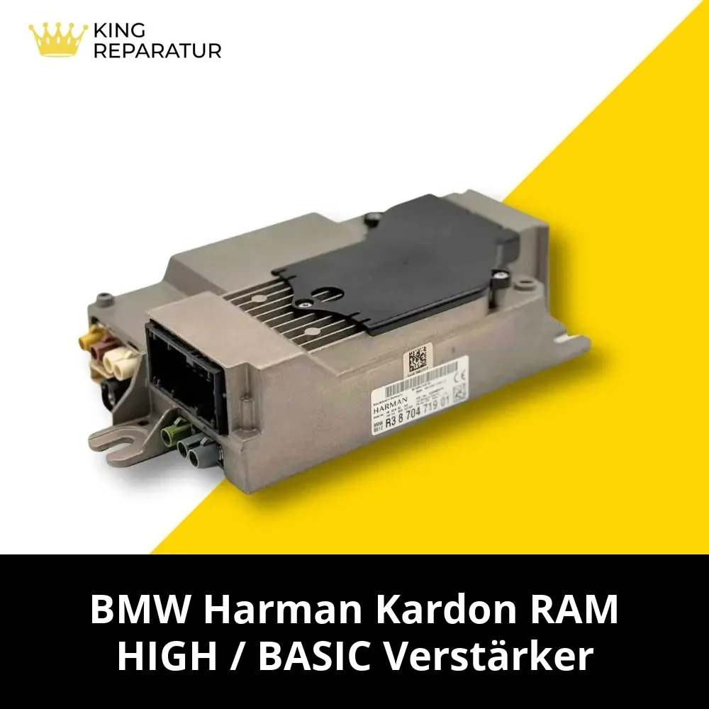 BMW Harman Kardon RAM HIGH / BASIC Verstärker der G- und U-Serie, Reparatur bei Kingreparatur
