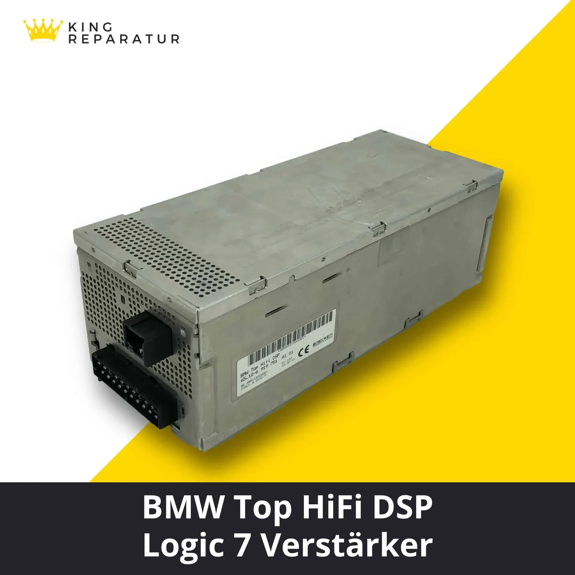 BMW Top HiFi DSP Logic 7 Verstärker aus dem 7er E65/E66, Reparatur bei Kingreparatur